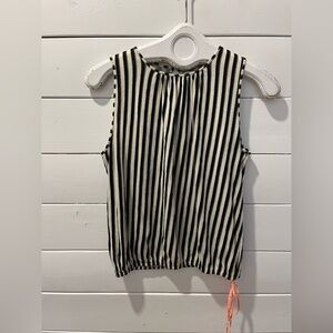 Hoss Intropia striped sleeveless top - size S🖤
